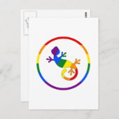 ゲイ&レズビアンプライド ポストカード (正面/裏面)