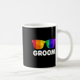 ゲイ レズビアン バチェラーパーティー 花婿 結婚Tシャツ LGBT コーヒーマグカップ