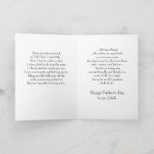 ゲイ-幸せな父の日- 2人のパパ カード (内部)