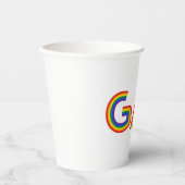 ゲイ 紙コップ (正面)