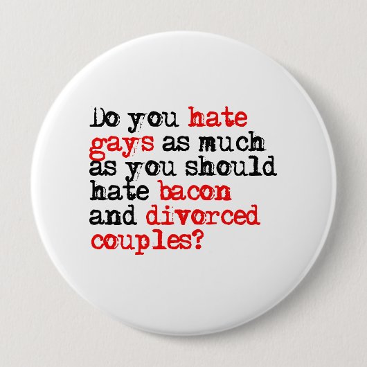 ゲイ 缶バッジ (正面)