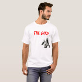 ゲイ!LGBTQゲイプライドユーモア Tシャツ (正面フル)