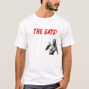 ゲイ!LGBTQゲイプライド・ユーモア Tシャツ
