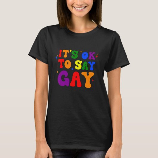 ゲイFlorida LgbtゲイプライドTと言保護える Tシャツ (正面)