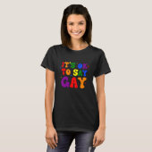 ゲイFlorida LgbtゲイプライドTと言保護える Tシャツ (正面フル)