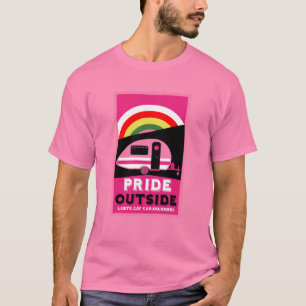 ゲイLGBTQキャンピングギフト Tシャツ