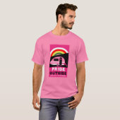 ゲイLGBTQキャンピングギフト Tシャツ (正面フル)