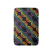 ゲイLGBTQレインボープライドパタモダンーン バスマット (正面縦)