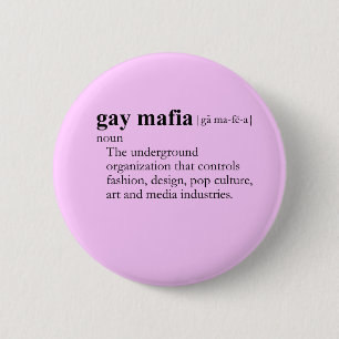 ゲイMAFIA (定義) 缶バッジ