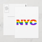 ゲイNYCはがき ポストカード (正面/裏面)