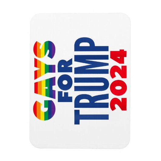 ゲイTrump 2024 ElectionGays For Trump 2024 El マグネット (縦)