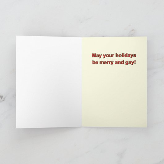 ゲイxマス シーズンカード (内部)