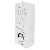 ゲウルズトラミナー！ゲズンフー！キャッおもしろいト ワインギフトバッグ (正面アングル)