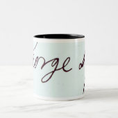 ゲオルク2世の署名 ツートーンマグカップ (中央)