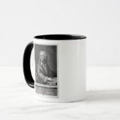 ゲオルク・フィリップ・テレマンのポートレート マグカップ (正面左)