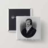 ゲオルク・ヴィルヘルム・フリードリヒ・ヘーゲル 缶バッジ (正面&裏面)