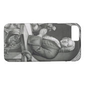 ゲオルグDionysius Ehretの(1710-70年の) engravのポートレート Case-Mate iPhoneケース (裏面(横))