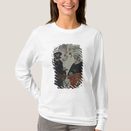 ゲオルグFugger彼の妻レジーナImhoff、「Geheim Tシャツ (正面)