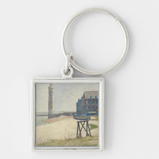 ゲオルゲスピエールSeurat | Honfleurの灯台 キーホルダー (正面)