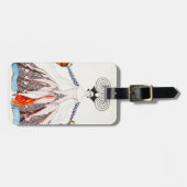 ゲオルゲスBarbierのアールデコのファッションの荷物のラベル ラゲッジタグ (正面横)