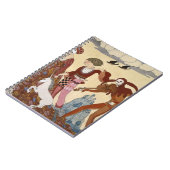 ゲオルゲスBarbier著中世場面 ノートブック (左側)