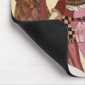 ゲオルゲスBarbier著中世場面 マウスパッド (コーナー)