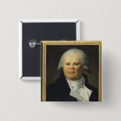 ゲオルゲスDantonのポートレート 缶バッジ (正面&裏面)