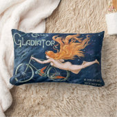 ゲオルゲスMassiasのヴィンテージによる周期の剣闘士 ランバークッション (ブランケット)