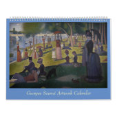 ゲオルゲスSeuratのアートワーク カレンダー (カバー)