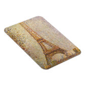 ゲオルゲスSeuratのヴィンテージのファインアート著エッフェル塔 マグネット (右側)