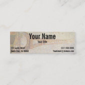 ゲオルゲスSeurat著エッフェル塔 スキニー名刺 (正面)