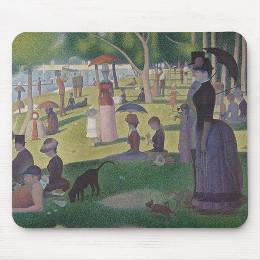 ゲオルゲスSeurat マウスパッド (正面)