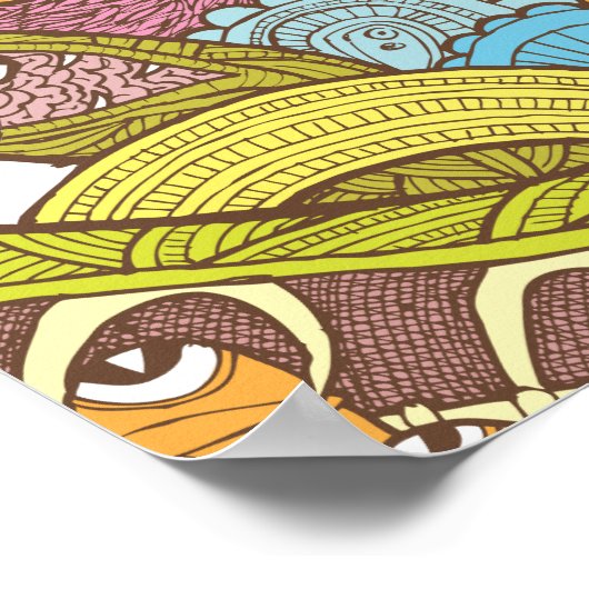 ゲカデリック ポスター (角)