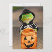 ゲコの骨格 招待状 (正面)