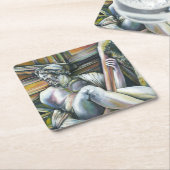 ゲサムトクンスベルク スクエアペーパーコースター (アングル)