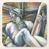 ゲサムトクンスベルク スクエアペーパーコースター (正面)