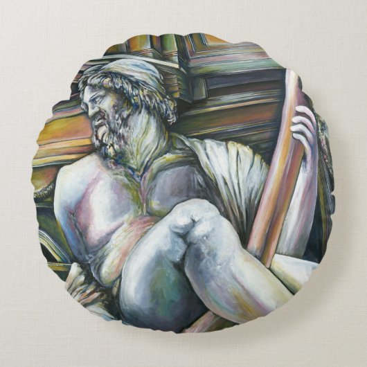 ゲサムトクンスベルク ラウンドクッション (正面)