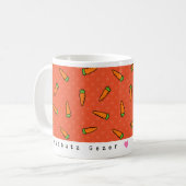 ゲザー人参マグカップ コーヒーマグカップ (正面左)