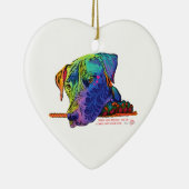 ゲジカラフルオルグの装飾 セラミックオーナメント (右)