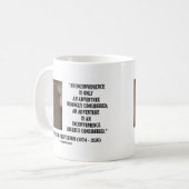 ゲスタートンの不都合の冒険を考慮 コーヒーマグカップ (正面左)