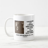 ゲスタートンの不都合の冒険を考慮 コーヒーマグカップ (左)