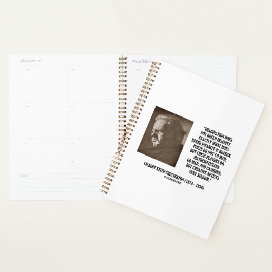 ゲスタートンイマジネーション精神病クリエイティブ プランナー手帳 (ディスプレー)