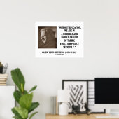 ゲスタートン教育の深刻な危険 ポスター (ホームオフィス)