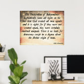 ゲスタートン神の平等 ポスター (ホームオフィス)