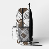 ゲスタートン素晴らしの実験実験 プリントバックパック (右)