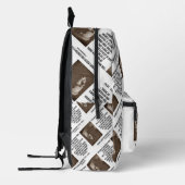 ゲスタートン素晴らしの実験実験 プリントバックパック (左)