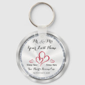 ゲストのためのミセスユニーク結婚式の引き出物 キーホルダー (正面)
