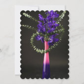 ゲストのパーティーのカスタムは運命の運命を個人化します 招待状 (正面)