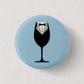 ゲストの同一証明の眼識 缶バッジ (正面)