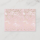 ゲストの明細カード エンクロージャーカード (裏面)